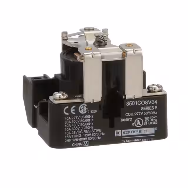 8501CO8V04 Schneider Electric  Power Relays Over 2 Amps